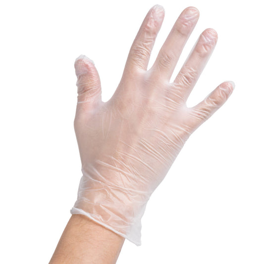 VPF - Powder free vinyl gloves 100ct